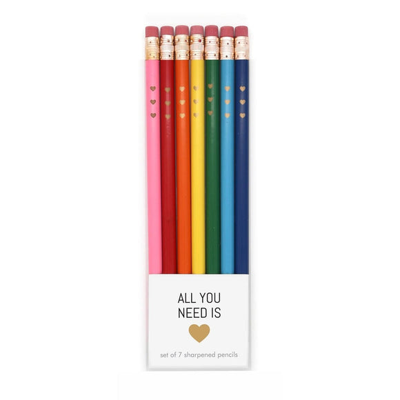 Snifty Pencil Set: All You Need is Love