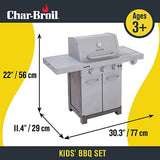 Red Toolbox Char-Broil Kid BBQ Set