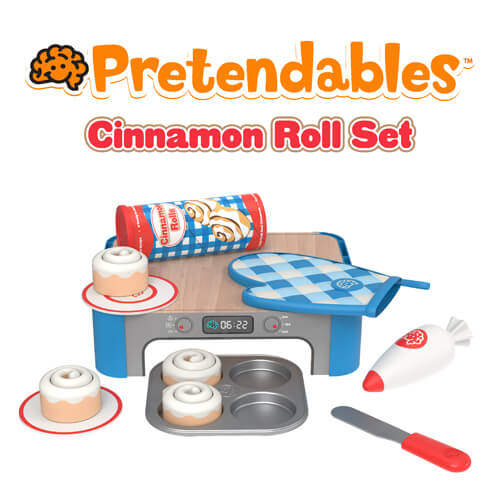 Fat Brain Toys Pretendables: Cinnamon Roll Set