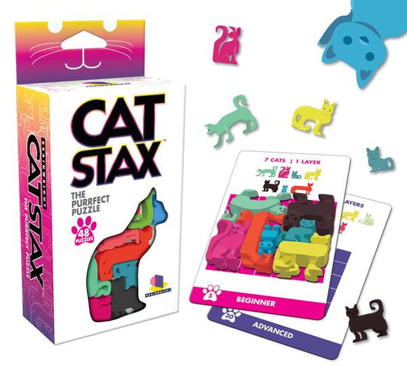 Brainwright Cat Stax: The Purrfect Puzzle