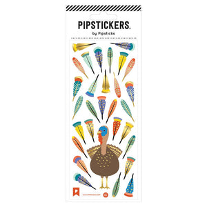 Pipsticks® 3"x7" Sticker Sheet: Dressing the Turkey