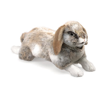 Folkmanis® Hand Puppet: Holland Lop Rabbit