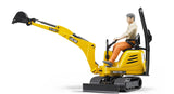 Bruder® JCB Micro Excavator 8010 with Construction Worker