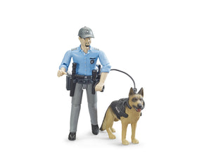 Bruder® Police Officer with Dog