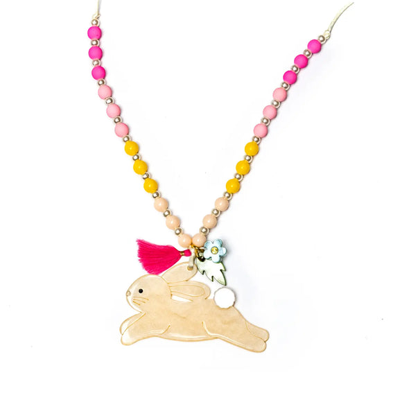 Lilies & Roses Necklace Hop Bunny