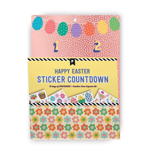 Pipsticks® Happy Easter Sticker Countdown