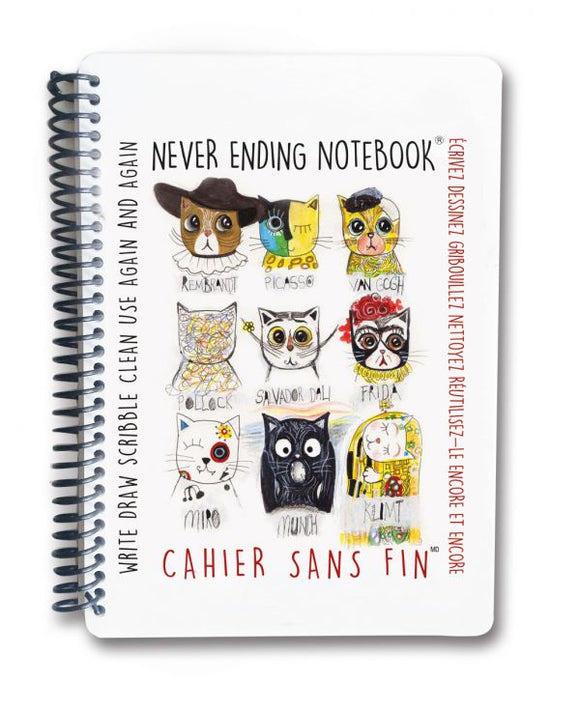 Funny Mat Never Ending Notebook (small)