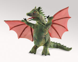 Folkmanis® Hand Puppet: Winged Dragon