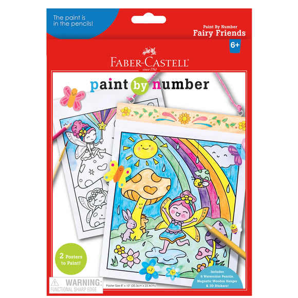 Faber-Castell Paint by Number for Kids: Fairy Friends