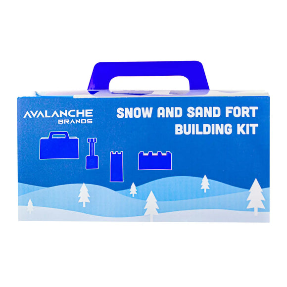 Avalanche Brands Snow and Sand Fort Building Kit Blue