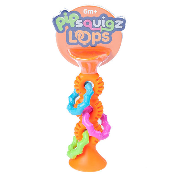 Fat Brain Toys Pip Squigz Loops - Orange