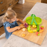 Fat Brain Toys Pretendables: Fruit & Veggie Basket Set