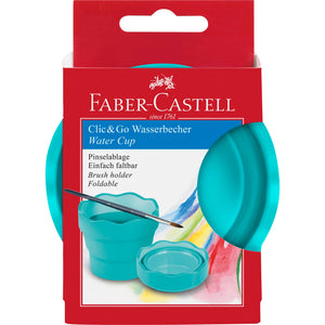 Faber-Castell Clic & Go Water Cup - Turquoise