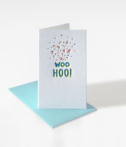 Elum Designs Mini Cards: Woo Hoo Confetti Spray