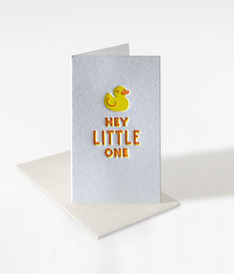 Elum Designs Mini Cards: Hey Little One Ducky