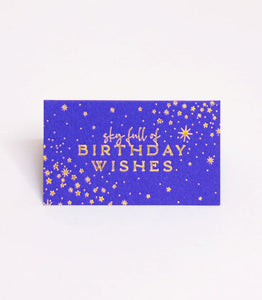 Elum Designs Mini Cards: Birthday Wishes Moon Gaze Sky