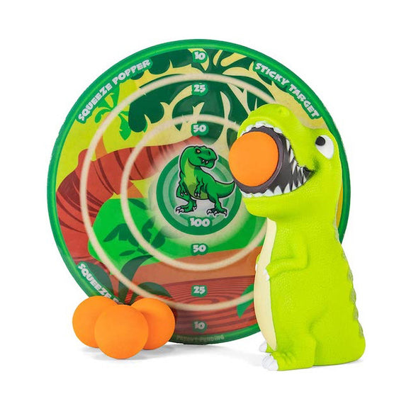 Hog Wild Toys T-Rex Popper with Sticky Target