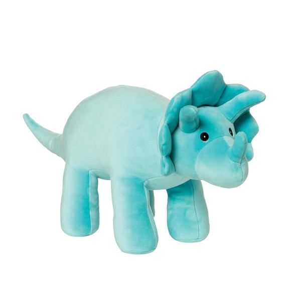 Manhattan Toy® Velveteen Dino Spike Triceratops 14