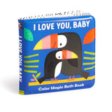 Mudpuppy Color Magic Bath Book - I Love You, Baby
