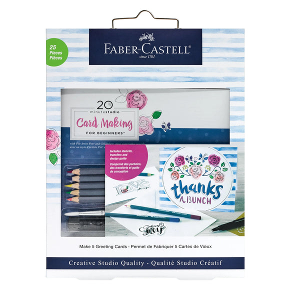 Faber-Castell 20 Minute Studio: Card Making for Beginners