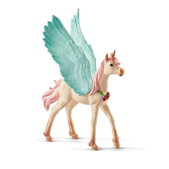Schleich Bayala® Decorated Unicorn Pegasus Foal