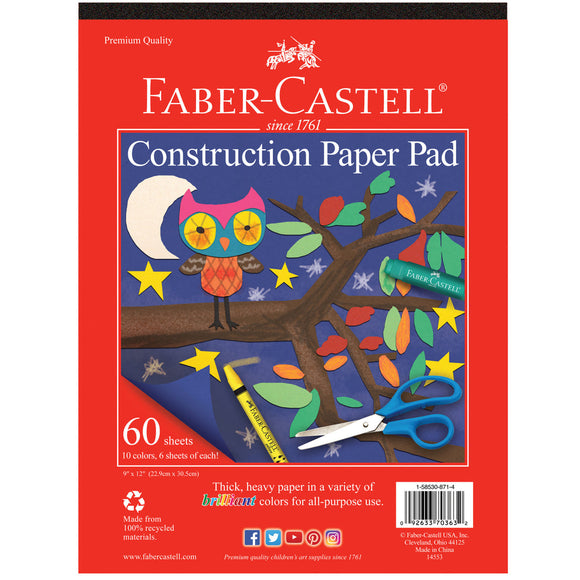 Faber-Castell Construction Paper Pad