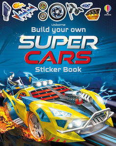 Build Your Own Super Cars Sticker Book