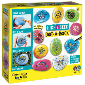 Creativity for Kids: Hide & Seek Dot-a-Rock Painting Kit