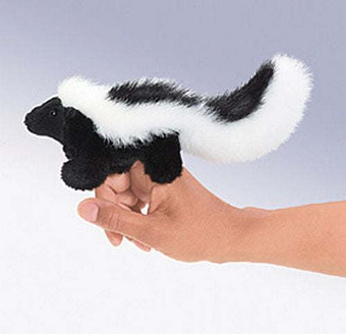 Folkmanis® Finger Puppet: Mini Skunk