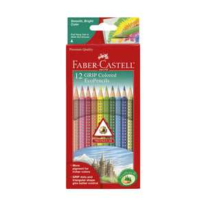 Faber-Castell 12 ct Grip Colored EcoPencils