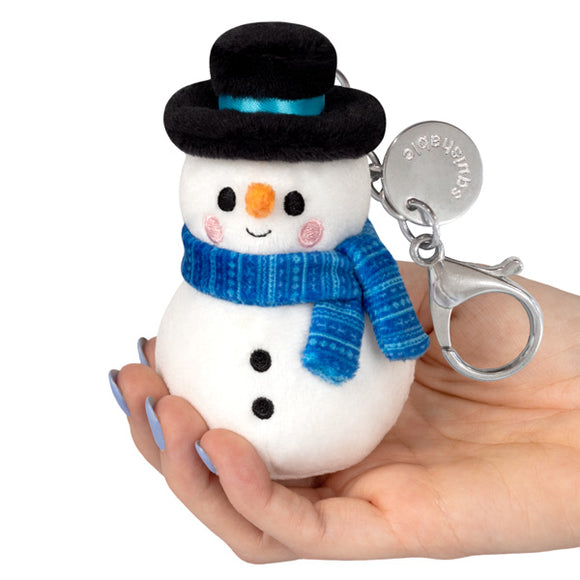 Squishable® Micro Keychain: Snowman 4.5