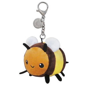Squishable® Micro Keychain: Fuzzy Bumblebee 3"