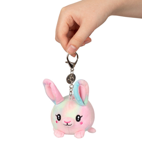 Squishable® Micro Keychain: Tie Dye Bunny 3
