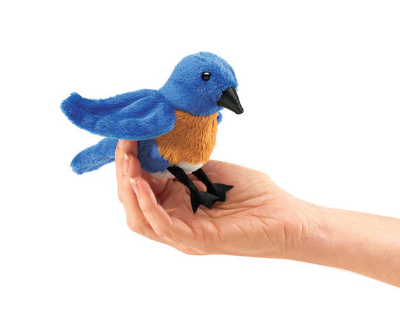 Folkmanis® Finger Puppet: Mini Bluebird