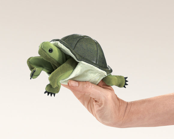 Folkmanis® Finger Puppet: Mini Turtle