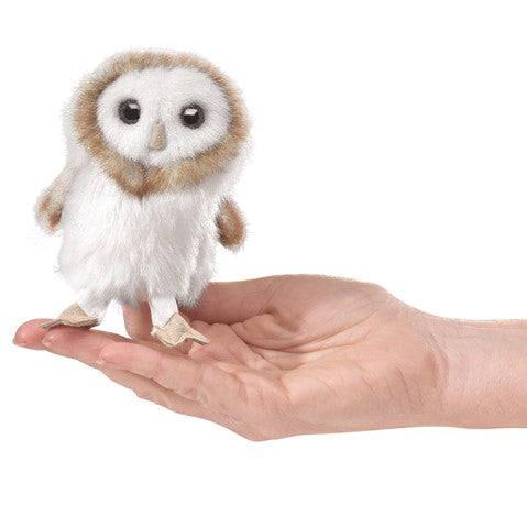 Folkmanis® Finger Puppet: Mini Barn Owl