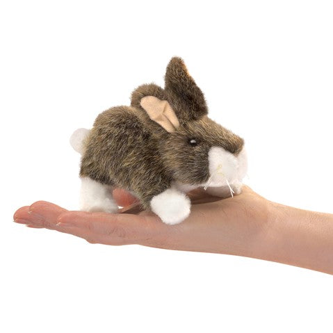 Folkmanis® Finger Puppet: Mini Cottontail Rabbit