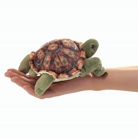 Folkmanis® Finger Puppet: Mini Tortoise