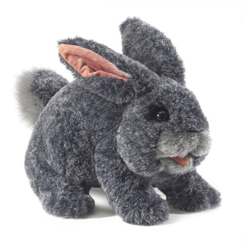 Folkmanis® Hand Puppet: Gray Bunny Rabbit