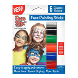Face Stix Face Painting Sticks (6 colors)