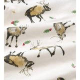 Burt's Bees Organic Two-Piece Pajamas Northern Reindeer