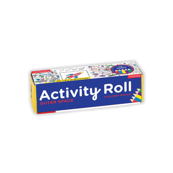 Mudpuppy Activity Roll - Outer Space