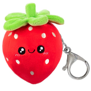Squishable® Micro Keychain: Strawberry 3"