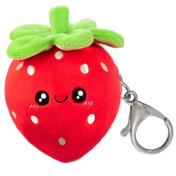Squishable® Micro Keychain: Strawberry 3