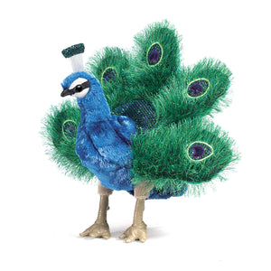 Folkmanis® Hand Puppet: Small Peacock