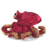 Folkmanis® Finger Puppet: Mini Red Octopus