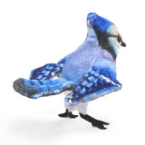Folkmanis® Finger Puppet: Mini Blue Jay