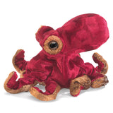 Folkmanis® Finger Puppet: Mini Red Octopus