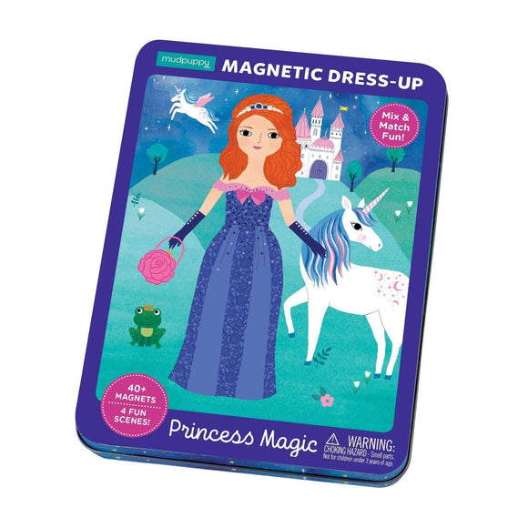 Mudpuppy Magnetic Dress-Up - Princess Magic