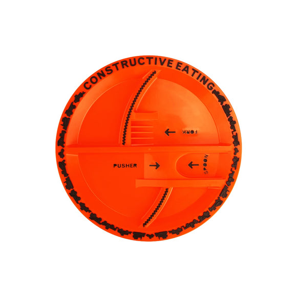 Constructive Eating® Construction Plate